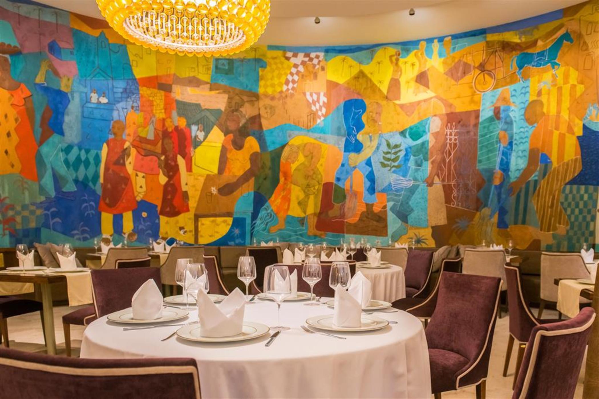 Wish Hotel Da Bahia Salvador da Bahia Dış mekan fotoğraf Restaurant "La Table d'Or"