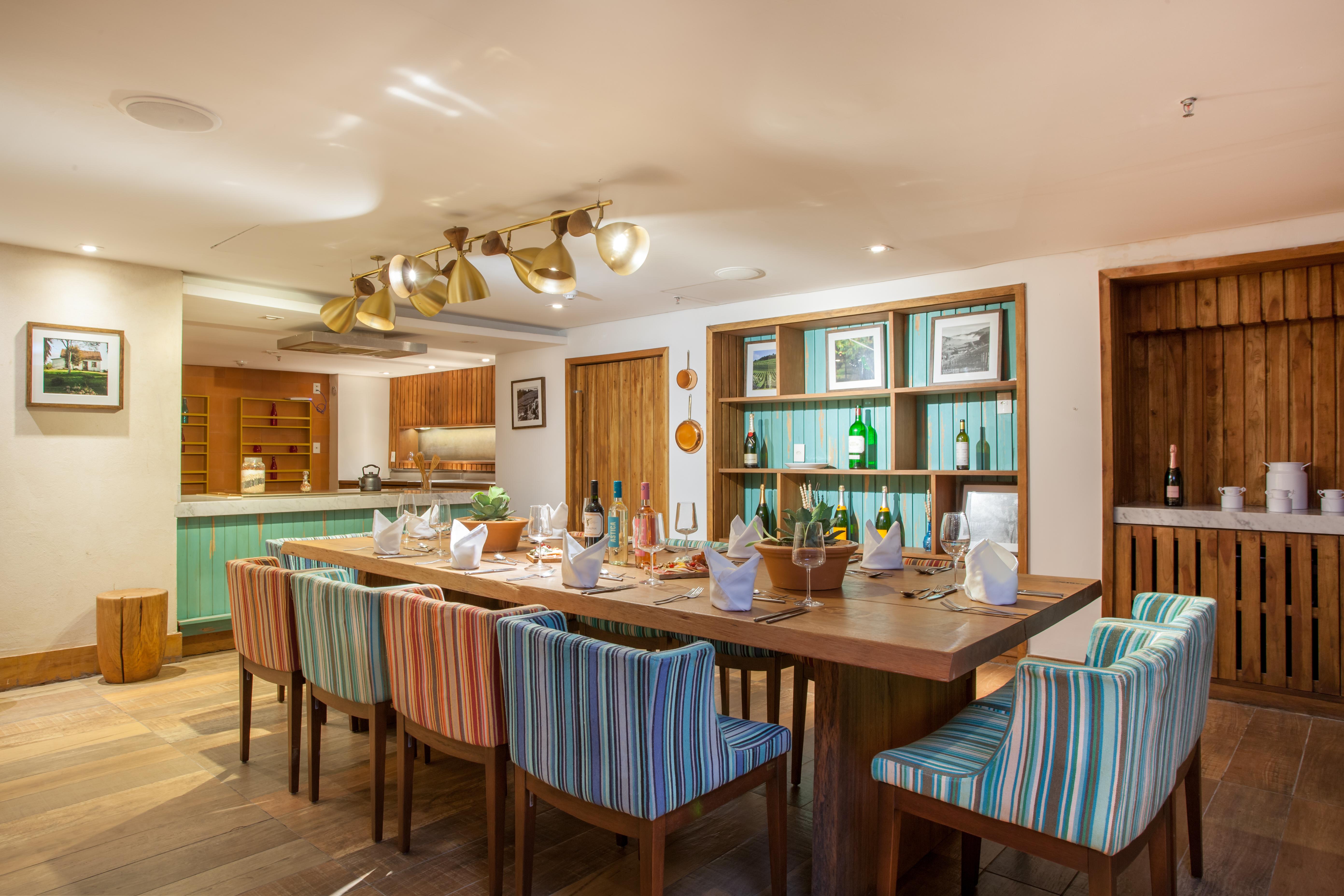 Wish Hotel Da Bahia Salvador da Bahia Dış mekan fotoğraf The dining room at the 2016 World Culinary Olympics