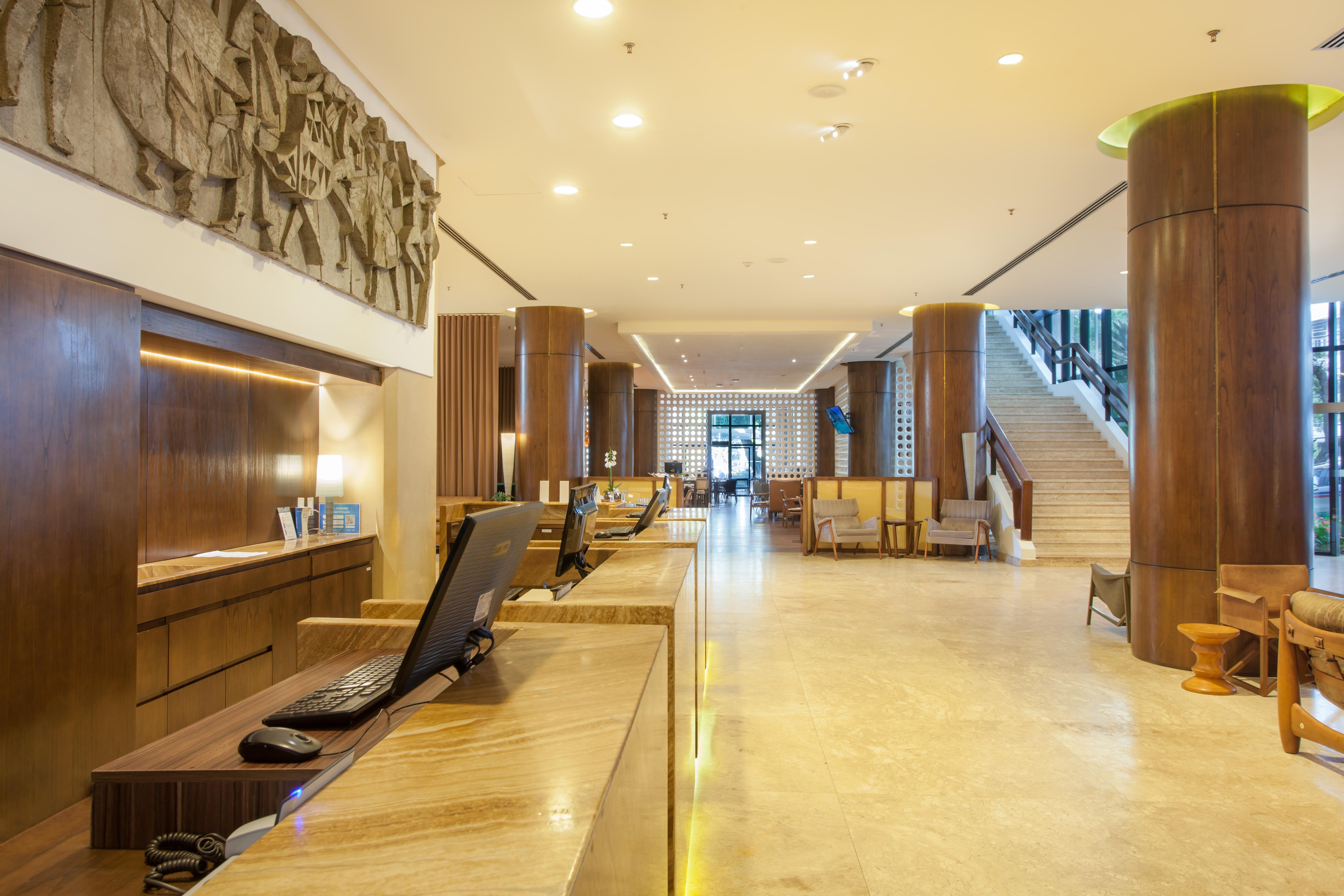Wish Hotel Da Bahia Salvador da Bahia Dış mekan fotoğraf The lobby of the hotel